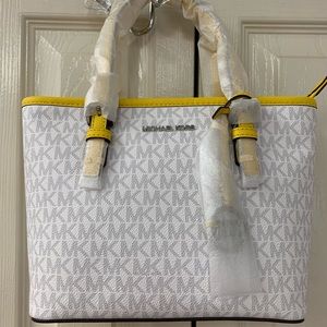 MICHAEL KORS Jet Set Travel Extra Small Tote Bag Retail $328 NWT